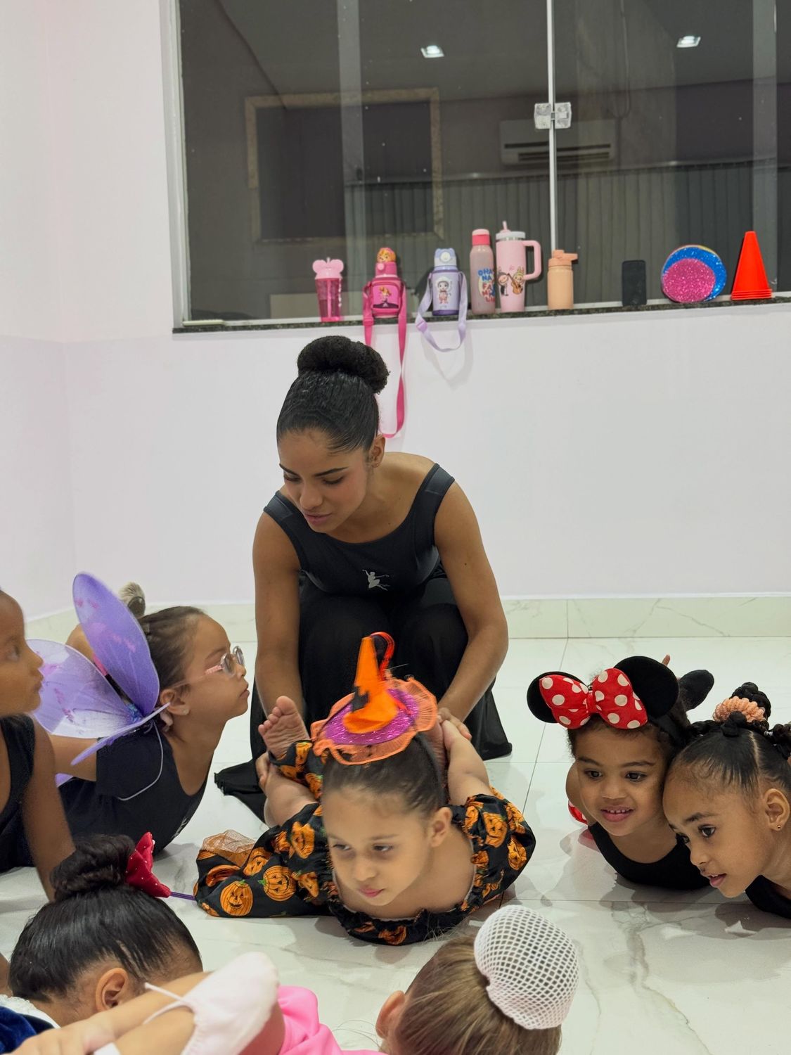 Turma de ballet infantil da Arena CS23